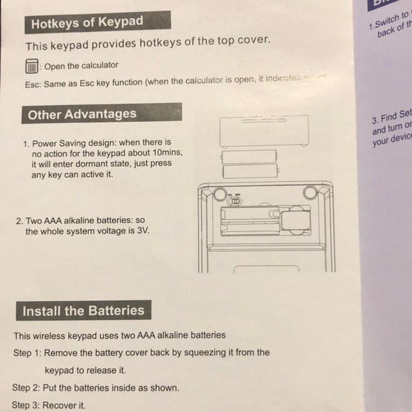 Wireless Numeric Keypad - Picture 6 of 12